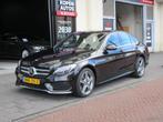 Mercedes-Benz C 200 4MATIC AMG Leer Camera Distronic, Auto's, Mercedes-Benz, Euro 6, 4 cilinders, 1445 kg, Zwart