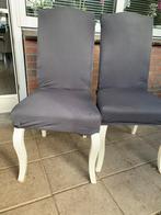 GRATIS 2 eettafel stoelen, Huis en Inrichting, Ophalen, Gebruikt, Twee, Stof