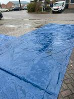 2 blauwe dekzeilen, Doe-het-zelf en Verbouw, Zeil en Folie, Ophalen of Verzenden, Gebruikt, 15 m² of meer, Zeil