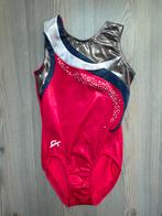 Turnpakje GK maat 134 140 146, Zo goed als nieuw, Turnpak(je), Rood, Kindermaat 122 t/m 140