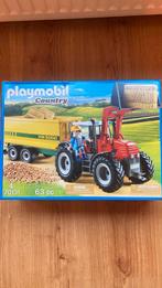 Playmobil country tractor met aanhanger, Kinderen en Baby's, Speelgoed | Playmobil, Ophalen of Verzenden, Gebruikt, Complete set