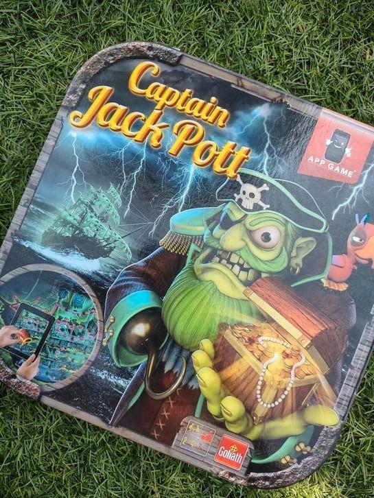 Captain jack pott  spel met app!, Hobby en Vrije tijd, Gezelschapsspellen | Kaartspellen, Zo goed als nieuw, Ophalen of Verzenden