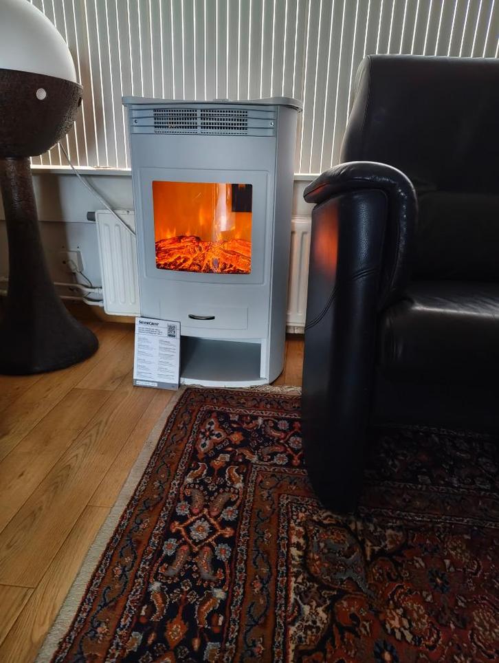 Silvercrest sfeerhaard, Huis en Inrichting, Haarden, Zo goed als nieuw, Elektrische haard, Ophalen