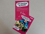 Kortingbon Atractiepark Walibi 30% max 4 p.p.geldig t.m4janu, Tickets en Kaartjes, Drie personen of meer, Kortingskaart