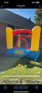 Springkussen kids happy hop flow bouncer inclusief motor, Ophalen, Zo goed als nieuw