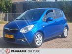 Opel Agila 1.0 Edition Airco / Stuurbekrachtiging / 4 Seizoe, Euro 5, Stof, Gebruikt, Blauw
