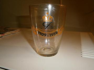 Leerdam glas: A.D. Copier, Juliana 1909 - 1959 beschikbaar voor biedingen