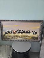 Schilderij koeien, Antiek en Kunst, Ophalen of Verzenden