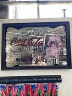 Vintage coca cola spiegel decoratie antiek cafe restaurant, Ophalen, Rechthoekig