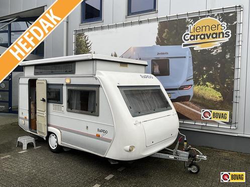 Rapido Club 39 T HEFDAK-VOORTENT, Caravans en Kamperen, Caravans, Bedrijf, tot en met 3, 750 - 1000 kg, Standaardzit, Rapido, Dwarsbed