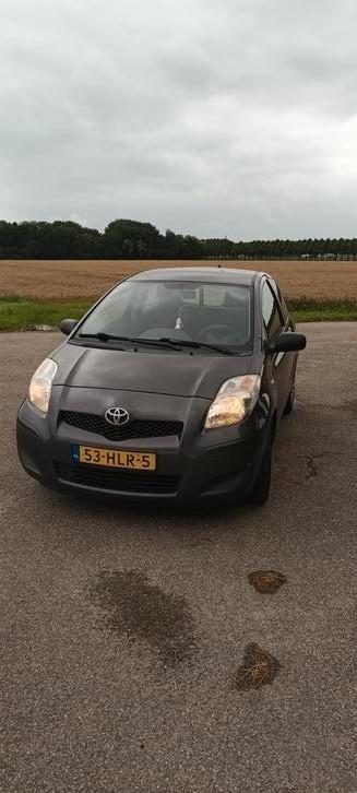 Toyota Yaris 1.0 12V Vvt-i 3DR Terra 2009 Grijs, Auto's, Toyota, Particulier, Yaris, Centrale vergrendeling, Elektrische ramen
