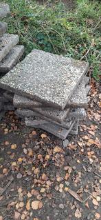 Gratis 50x50 grindtegels, Ophalen, Gebruikt, Beton, Terrastegels