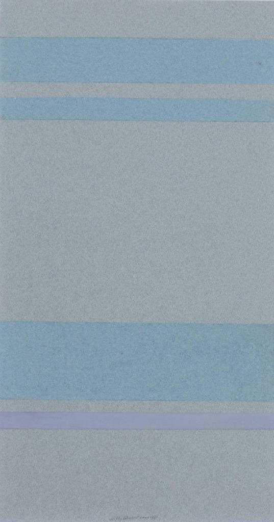 Willy Boers - gemengde techniek, origineel uit 1977, Antiek en Kunst, Kunst | Schilderijen | Abstract, Ophalen of Verzenden