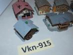 Vk-915 N Spoor Scenery Kavel Chalets en Bergwoningen 02, Hobby en Vrije tijd, Modeltreinen | N-Spoor, Overige merken, Gebruikt