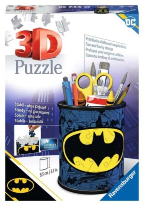 Ravensburger: 3D Pennenbak: Batman NIEUW, Hobby en Vrije tijd, Denksport en Puzzels, Nieuw, Rubik's of 3D-puzzel, Minder dan 500 stukjes