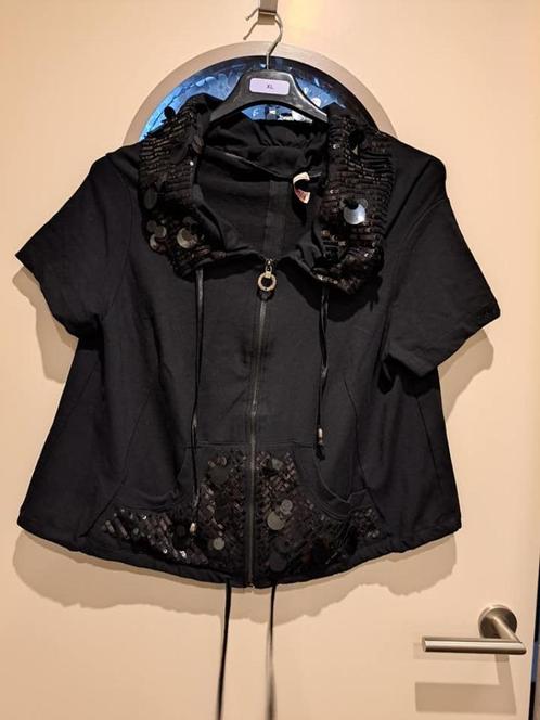 Liu Jo, sweatvest zomer, met korte mouwen, mt L, Kleding | Dames, Jasjes, Kostuums en Pakken, Zo goed als nieuw, Jasje, Maat 42/44 (L)