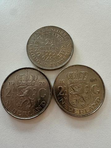 3 rijksdaalders gulden 1970 1979 1980 beschikbaar voor biedingen