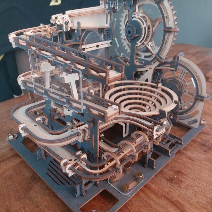 Houten knikkerbaan Rolife, Hobby en Vrije tijd, Knutselen, Zo goed als nieuw, Overige typen, Ophalen of Verzenden