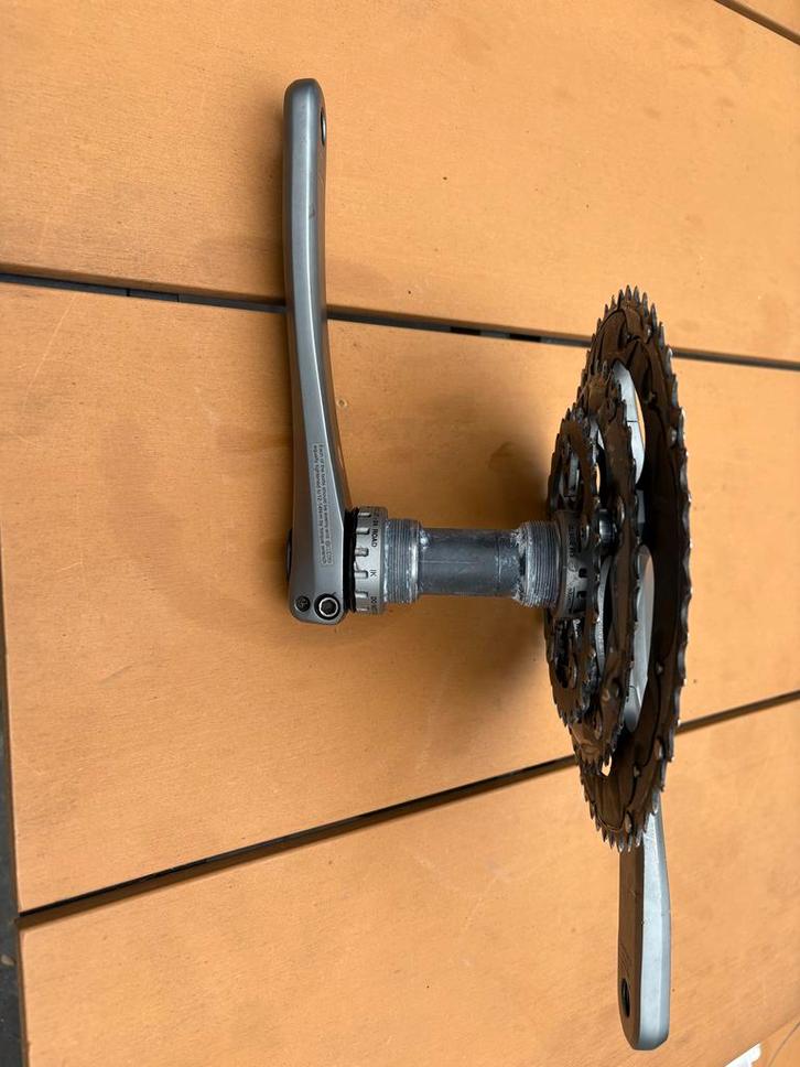 Shimano Ultegra FC6700 Crankstel 52-39-30 172.5mm, Fietsen en Brommers, Fietsonderdelen, Gebruikt, Racefiets, Crankstel of Pedalen