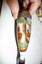 3 ORIGINELE OUDE PIJPEN MET PORSELEINEN KOPPEN, Verzamelen, Rookartikelen, Aanstekers en Luciferdoosjes, Verzenden, Gebruikt, (Water)pijp