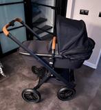 Dubatti kinderwagen zwart/cognac, Ophalen, Zo goed als nieuw, Overige merken