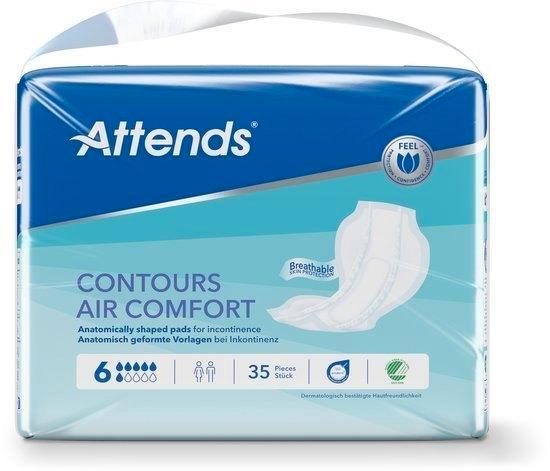 Attends Contours air comfort 6 35 Stuks, Diversen, Verpleegmiddelen, Nieuw, Ophalen of Verzenden