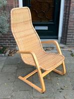 Vintage Ikea Öland PS 2000 stoel riet  Yngve Ekström, Huis en Inrichting, Fauteuils, Riet of Rotan, Gebruikt, Minder dan 75 cm