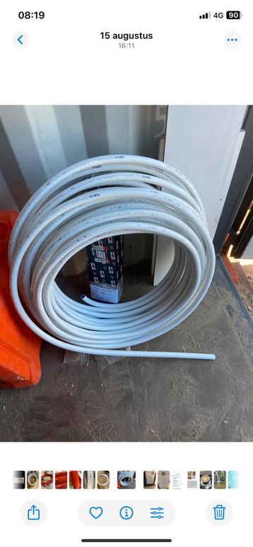 Uponor electra rood wit blauw beschikbaar voor biedingen