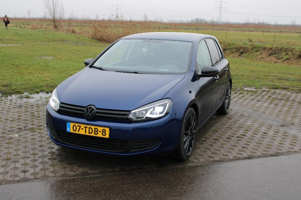 Volkswagen Golf 1.4 TSI 90KW 5D Dsg7 2012 Blauw, Auto's, Volkswagen, Euro 5, Stof, 4 cilinders, Blauw