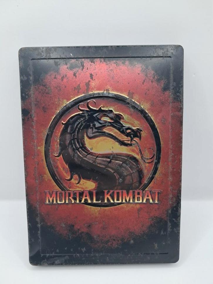 Xbox 360 mortal kombat steelbook, Spelcomputers en Games, Games | Xbox 360, Zo goed als nieuw, Avontuur en Actie, 1 speler, Vanaf 18 jaar