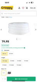 Slang voor zwembad 24 meter en 38 mm doorsnede, Ophalen of Verzenden, Zo goed als nieuw