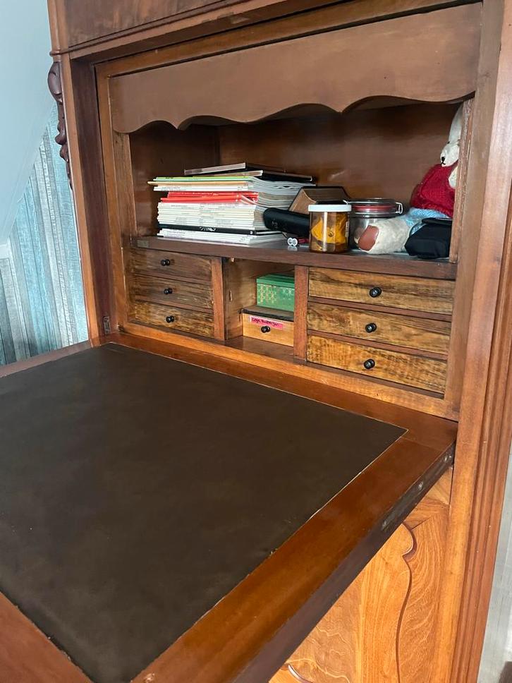 Antieke secretaire met opbergruimte, Antiek en Kunst, Antiek | Meubels | Kasten, Ophalen