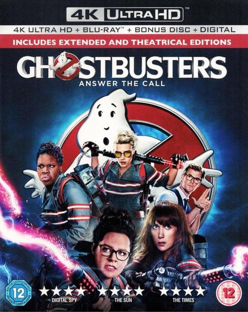 4K UltraHD Blu-ray: Ghostbusters Answer The Call, Cd's en Dvd's, Blu-ray, Nieuw in verpakking, Humor en Cabaret, 3D, Ophalen of Verzenden