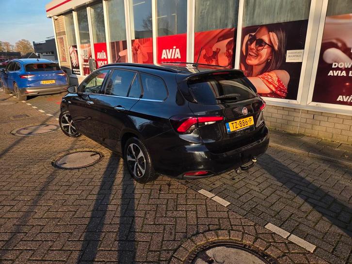 Fiat Tipo 1.6 Multijet 16V 120pk 2018 Zwart, Auto's, Fiat, Particulier, Tipo, ABS, Adaptieve lichten, Adaptive Cruise Control