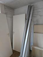 5 binnendeuren met stalen kozijnen met bovenlicht, Ophalen of Verzenden, Binnendeur, 200 tot 215 cm