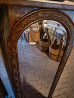 Antieke Franse Spiegel. 100 x 38 cm, Ophalen, Overige vormen, Minder dan 100 cm