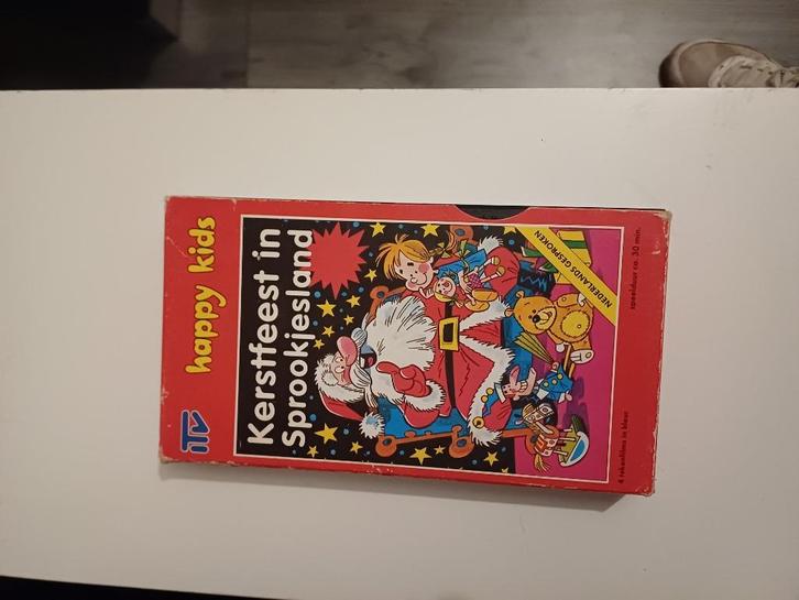 Kerstfeest in Sprookjesland – Happy Kids (VHS), Cd's en Dvd's, VHS | Kinderen en Jeugd, Gebruikt, Tekenfilms en Animatie, Tekenfilm