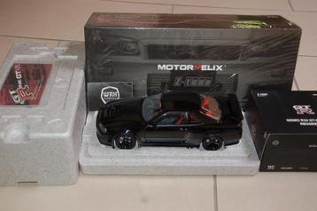 NISSAN SKYLINE GTR R34 Z TUNE black pearl Motorhelix WRH beschikbaar voor biedingen