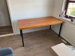 Bureau met houten blad - 160x80cm, Ophalen