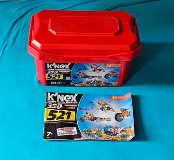K’NEX 521-delige Bouwset (Met Opruimdoos)  beschikbaar voor biedingen