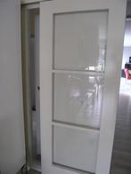 3 facetgeslepen ruiten (voor deur)63,5 x 59,5 cm helder glas, Doe-het-zelf en Verbouw, Glas en Ramen, Ophalen, Minder dan 80 cm