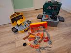 Speelgoed Gereedschap - 2 Koffertjes & Toolbox, Ophalen of Verzenden, Gebruikt, Bouwen