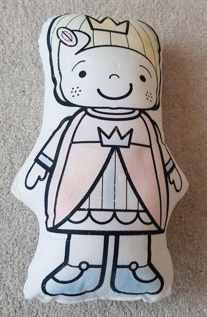 Knuffel om in te kleuren inkleur pop pluche speelgoed, Kinderen en Baby's, Speelgoed | Knuffels en Pluche, Verzenden