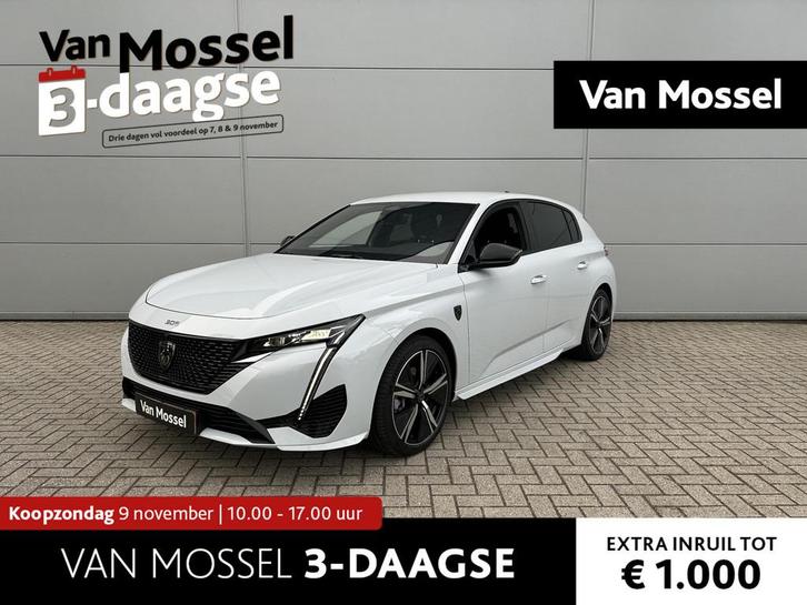 Peugeot 308 1.2 Hybrid 145 e-DCS6 GT | 360 camera | Adaptiev, Auto's, Peugeot, Bedrijf, Te koop, 360° camera, ABS, Achteruitrijcamera