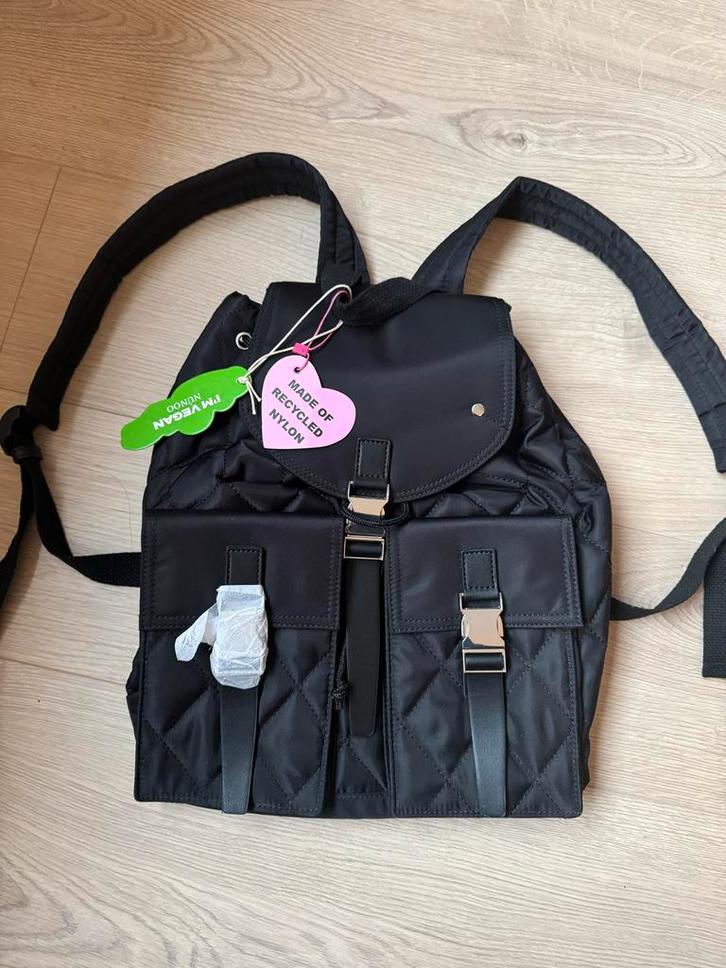 Núnoo Rugtas Nieuw met Kaartjes, Sieraden, Tassen en Uiterlijk, Tassen | Rugtassen, Nieuw, Overige merken, 25 tot 40 cm, 30 tot 45 cm