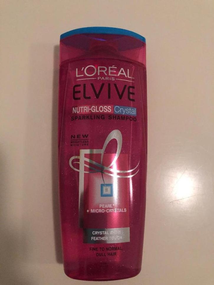 LÓreal Elvive - Nutri-gloss Crystal Sparkling Shampoo (6x), Sieraden, Tassen en Uiterlijk, Uiterlijk | Haarverzorging, Nieuw, Shampoo of Conditioner
