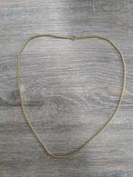 Gouden herenketting – 60 cm stijlvol design, Verzenden, Nieuw, Goud, Overige materialen