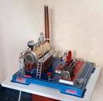 Wilesco stoommachine D 20 el met accessoires, Ophalen, Zo goed als nieuw, Groter dan 1:32