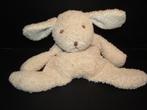 HAPPY HORSE KONIJN BADSTOF BEIGE MET WITTE BINNENKANT OREN E, Kinderen en Baby's, Speelgoed | Knuffels en Pluche, Ophalen of Verzenden