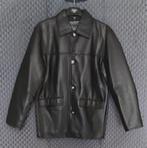 SALE : voorjaars 3/4 jas zwart leder in de maat M :, Ophalen of Verzenden, Nieuw, Maat 48/50 (M), Zwart